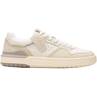 Clarks Sneaker Courtlite2 Lo Off White Suede
