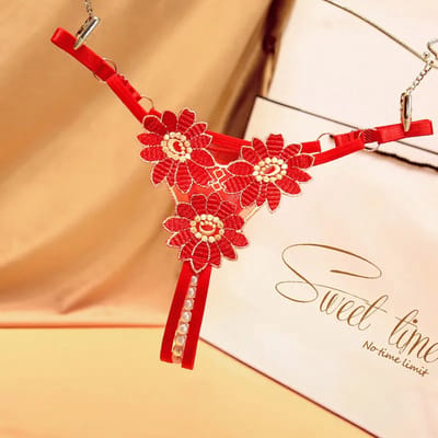 String-Dames-Rood-Goedkoop-Sexy-Opwindend-Erotisch-Kwaliteit-Lingerie
