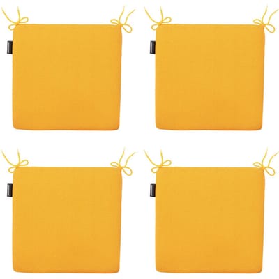 Madison - Zitkussen Panama golden glow - Ca. 40x40 cm - Set van 4