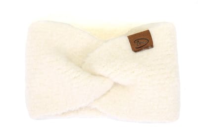 Haarband - Winter - I'm Dutch - Naturel - Salzburger - Oorwarmer - Zacht - Gebreid