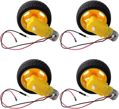 Mini DC Elektrisch Versnellingsbak Motor met Dual Shaft voor Slimme Auto's en Robots