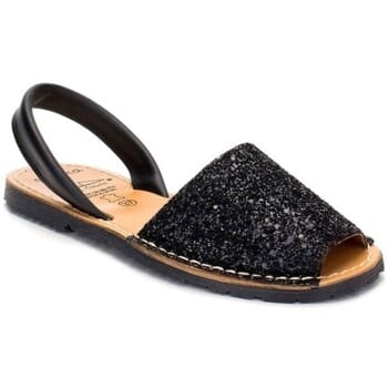 Platte sandalen Colores 201 G Negro