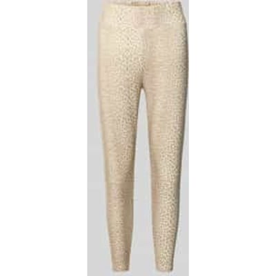 slim fit legging met all-over dierenprint model 'Rita'