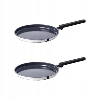 Merkloze Pannenkoekenpan - 24 cm Diameter - Antiaanbaklaag