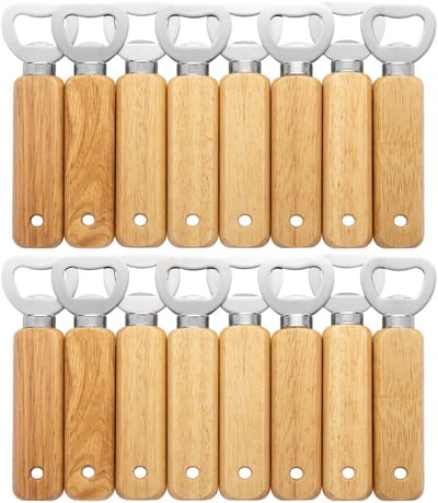Flesopeners, 16 stuks handbediende bierflesopeners voor drankjes cider bar thuis gadgets KH1316