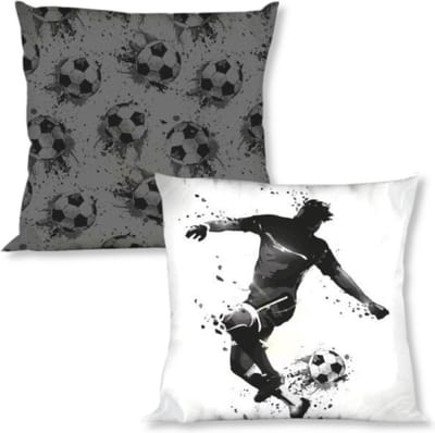 Voetbal Sierkussen - Funkussen - Kussen - 40x40cm INCl VULLING