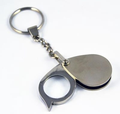 Vergrootglas -Sleutelhanger - 5x Zoom - 4CM - Loep