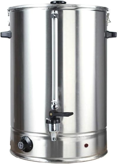 Heet Water Urn - Boiler Waterdispenser - Kantoor Koffie Zetten - Direct Kokend Water - 10L - Zilver