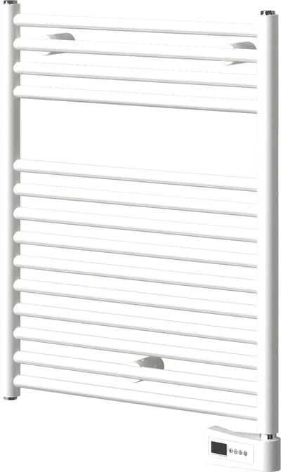 Plieger Vulcano-EL/Fischio Designradiator – Handdoekradiator – 68.8 cm x 55 cm - 300 Watt – Wit