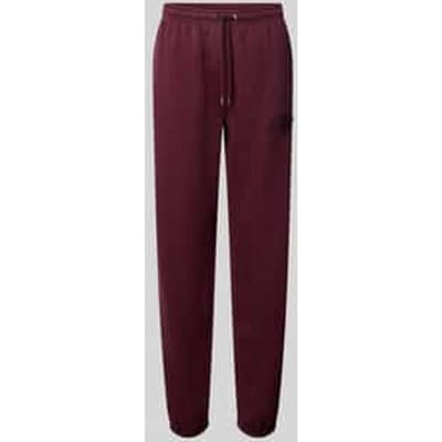 Slim fit sweatpants met logopatch, model 'Tonal'