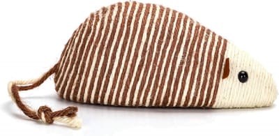 Nobleza Krabspeelgoed Kat - Speelmuis van Sisal - Kattenspeelgoed - Krabspeeltje - 24 cm