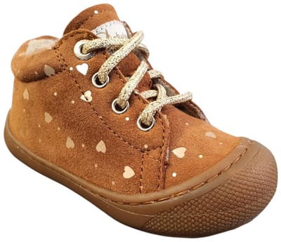 Naturino Cocoon suede love wool Maat 20