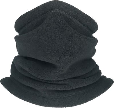 Famanu - Opgewaardeerde thermische fleece nekwarmer met hoge dichtheid voor mannen en vrouwen, ultra zachte dikker, warme elastische verstelbare