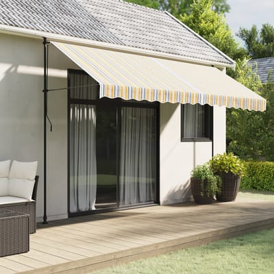 vidaXL - Vervangingsdoek - voor - luifel - 400x300 - cm - polyester - meerkleurig