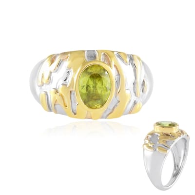 Cavill - Sfeen Ring - 925 Sterling Zilver Platina Geplateerd - 1,159 ct Ovaal Briljantslijp Sfeen - Bezel Zetting - Elegant & Duurzaam Sieraad