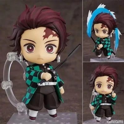 10cm Anime Demon Slayer Série Complète Version Q KO Figurines d'Action en PVC Kits de Modèles Ornement de Bureau GARÇON Jouets Tendance Cadeaux Amusants