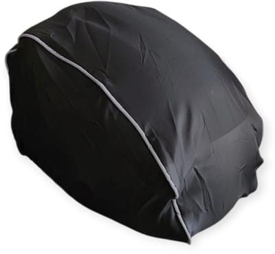 Rieba® Regenhoes Fietshelm - Helm - Fiets - Waterdichte Helmhoes met Reflectie - Universele Pasvorm - Zwart