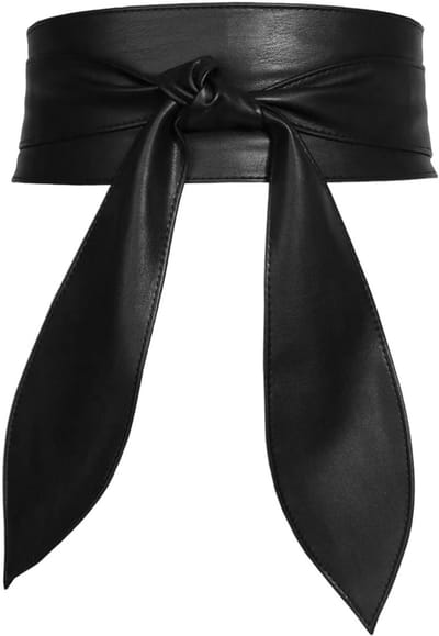 Dames brede riem, retro cinch riem van zacht PU leer, modieuze wikkelriem voor casual en feestelijke outfits