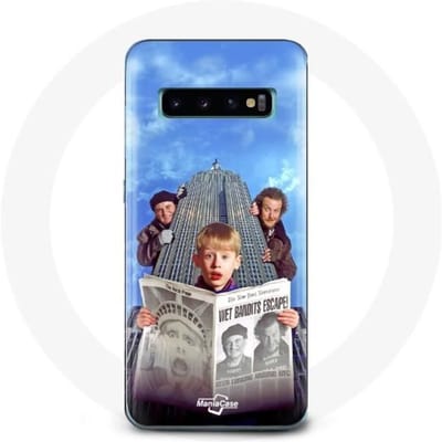 Hoesje voor Samsung Galaxy s10 edge Home Alone Mom Ik heb het vliegtuig weer gemist