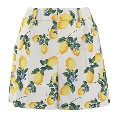ESMARA Dames short - hoge taille (Geel, 34)