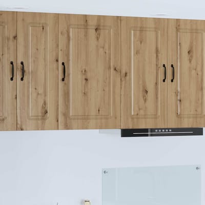 vidaXL - Vaatwasserpaneel - Kalmar - Artisan - Eiken - 50 - x - 31 - x - 80 - cm
