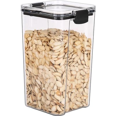 Luchtdichte voedselcontainers, bulkgranenorganizers, stapelbare dozen voor droog voedsel, voorraadkastorganizers, potten, keukenopslag