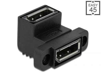 Delock Easy 45 DisplayPort Adapter angled 90°