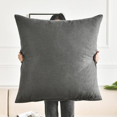 50x50/60x60/80x80CM Groot formaat sierkussenhoes Woonkamer Bank Effen kussenhoes Decor Huis Decoratieve kussensloop 50x50cm