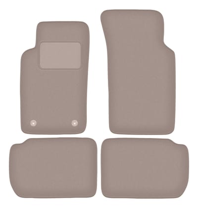 Beige veloursmatten voor: Ford Sierra stationwagen, sedan, liftback (1982-1993)