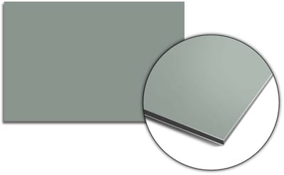 KitchenArt - Iceberg Green Spatscherm - 60x40 cm - Spatscherm Achterwand Keuken - Spatwand Keuken