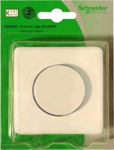 SCHNEIDER ELECTRIC Dimmer opbouw 40-400W Creme