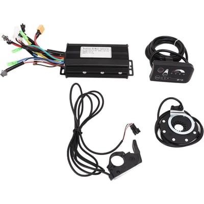 Contrôleur à onde sinusoïdale 3 modes 24V 36V 48V 26A Assistance électrique magnétique pour KT 8 avec libération rapide TT 009 black