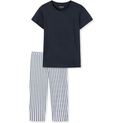 Schiesser - Maat 48 - Pure Stripes Dames Pyjamaset