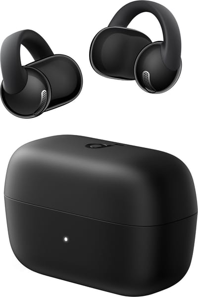 soundcore C50i Zwart by Anker - Open-Ear Oordopjes - Clip-On Earbuds - Comfortabel FlexiClip-design - 12mm Drivers - AI Heldere Oproepen - 28U Speeltijd - Secure Fit - Hi-Res - IP55 - Bluetooth 6.0