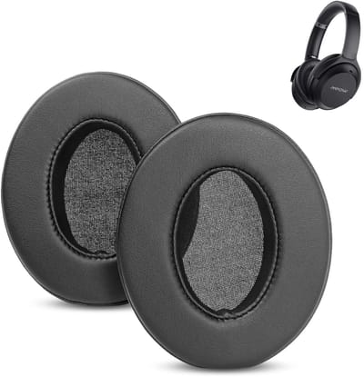 Dailygoods - Vervangende oorkussens Compatibel met Mpow BH427A/ H17 BH381A H12 IPO Headset Oorkussens Vervanging met Proteïneleer