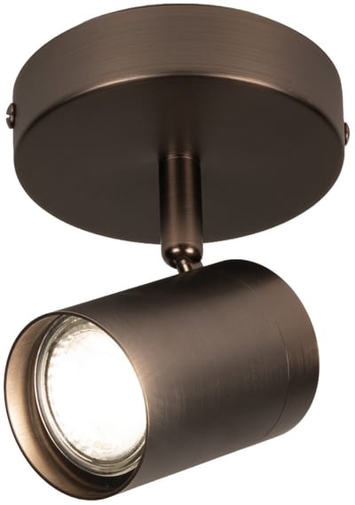 Lumidora Opbouwspot 75773 - FLORENCE - GU10 - Bruin-brons - Bruin - Metaal - ⌀ 10 cm