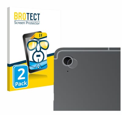 BROTECT - Screenprotector voor Samsung Galaxy Tab S10 FE+ (ALLEEN Camera Lens) - Folie Beschermfolie transparant 2 Stuks