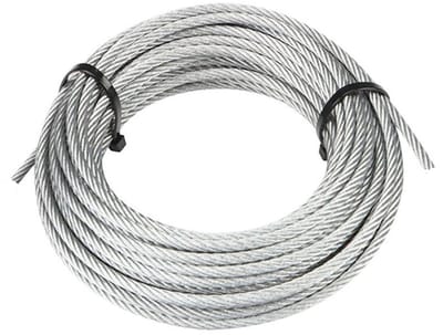 Roestvrijstalen Kabel 7x7 1.0mm Zuurvast - 5 Meter