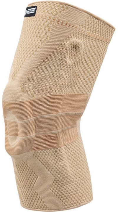 U Fit One 1 Stuk Knie Brace - Patellaband - Knie Sleeve - Patellabrace - Knie Support - Beige - Maat XXL