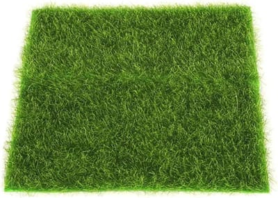 Kunstgras Tegels - Kunstgazon Mat - Buitenruimte Aankleden - UV-bestendig Weerbestendig - 50 x 50 cm - Groen