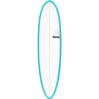Torq Epoxy Tet V+ Funboard Pinlines 7'4 Surfboard patroon