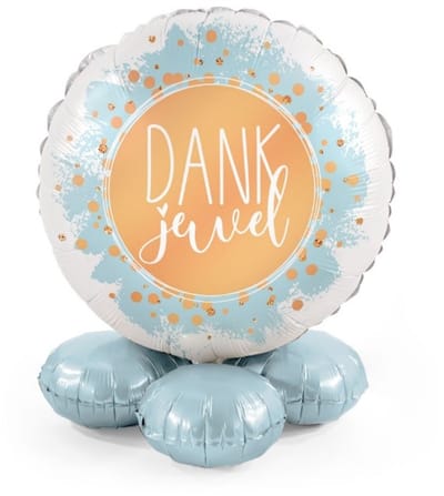 Dankjewel - Ballonnen set met standaard - Everloon