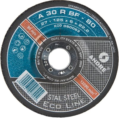 Andre Serie - Doorslijpschijf - 125mm - Staal - Robuuste Constructie