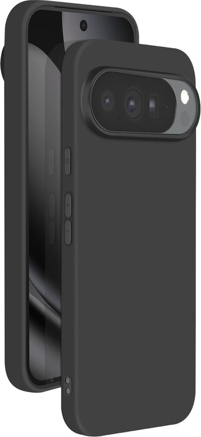Mayaxess, Hoesje voor Google Pixel 10 Pro XL van Zacht Schokbestendig Siliconen, Zwart