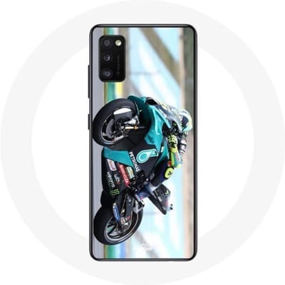 Samsung Galaxy A41 hoesje Valentino Rossi motorrijder