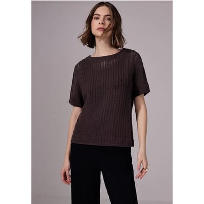 Shirt met structuur