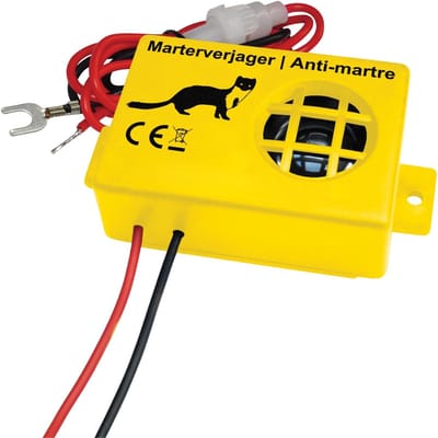 SNJY® Marterverjager - Marterverjager auto - Marterverjagers - 12V - Geel