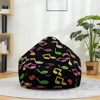 Zitzakhoes - Stoelhoes - Ontspannen Zitten - Zacht Duurzaam Materiaal - 80x90 cm - Meerkleurig