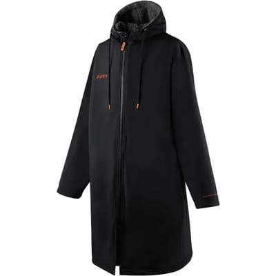 2025 ZONE3 Active -Flex Parka Dress - Black / Oranje