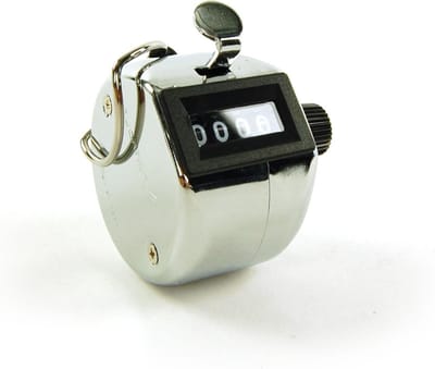 Rucanor Lap Counter - Rondenteller - Zilver